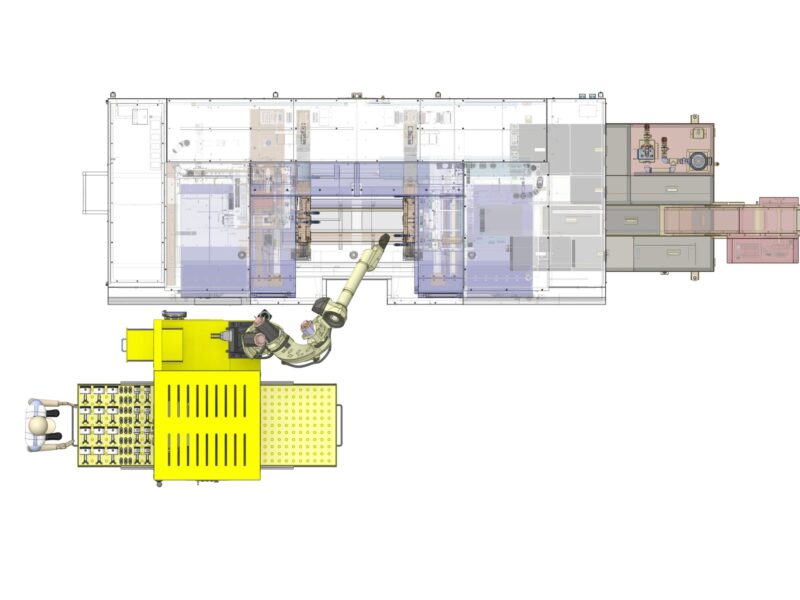 sistema automatico di asservimento macchine CNC - Taurus Automation