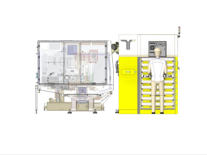 sistema automatico di asservimento macchine CNC - Taurus Automation