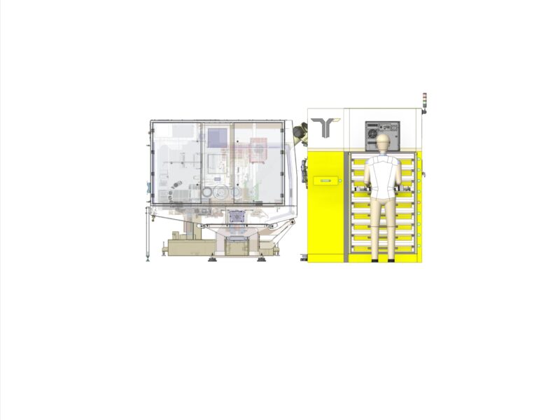 sistema automatico di asservimento macchine CNC - Taurus Automation