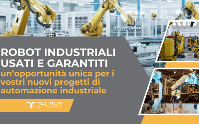 Robot industriali usati e garantiti