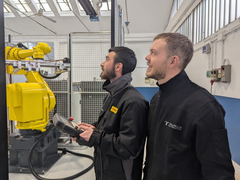 Team Taurus Automation al lavoro sulla diagnosi predittiva dei robot