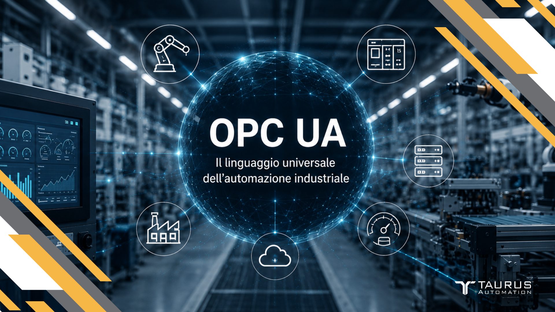 OPC UA: il linguaggio universale dell’automazione industriale integrato nelle nostre isole robotizzate